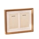thumbnail image 2 of Vitrina de medallas dobles, marco de fotos coleccionable con caja de almacenamiento con ventana transparente Estilo A, 2 of 9