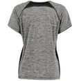 thumbnail image 2 of Holloway Sportswear S Womens Electrify Coolcore® Tee Black Heather 222771, 2 of 5