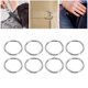 thumbnail image 1 of Anillos Tóricos de Resorte 20 Piezas de Hebillas de Resorte Compactas de Cobre Fuerte de 154 Pulgadas de Diámetro 016 Pulgadas de Espesor Amplia Aplicación Llavero Redondo ANGGREK  Otros, 1 of 8