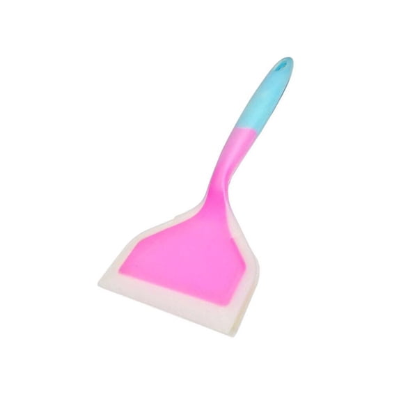 VERDANVERSE Multicolor Silicone Spatula Kitchen Turner for Non Stick Pans with Hanging Storage Hole