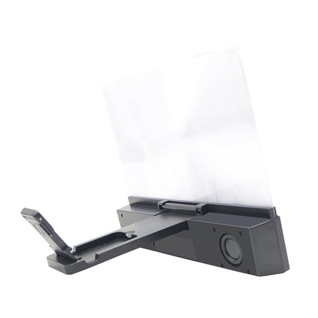 stanreset Portable Mobile Phone Amplifier 12 inch 3D HD Phone Amplifier Screen Phone Screen Magnifier with Bluetooth Speaker