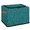Multicolor 2, variant on ADECORIVY Turquoise Fabric Storage Bin with Lid, Foldable Storage Box Decorative Cube Organizer Basket for Closet Shelf Organizing Clothes