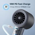 thumbnail image 4 of Jisulife Handheld Fan Pro1 S Dark Grey, 4 of 5