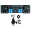 Hercules DJControl Compact USB 2-Deck DJ Controller Mixer+Recording Microphone