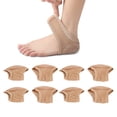 thumbnail image 1 of 4 Pares de Calcetines Hidratantes Para El Talón, Calcetines de Gel para Hidratar Los Pies, Calcetines para El Talón Agrietados, Calcetines de Gel para Spa Sin Dedos para El, 1 of 7