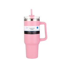 Mainstays 40 oz Tumbler Pink Stainless Steel Double Wall