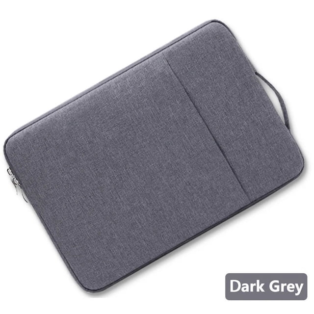 Laptop Handbag Case for DELL 13.3" 14" 15.6" 16" Waterproof zipper Portable Shockproof Notebook Bag Cover for DELL 12.5" Dark Grey DELL Laptop 12.5inch