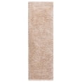 thumbnail image 4 of Safavieh Henley South Beach Shag Hand Tufted Champagne Runner Rug, 2'3" x 6', 4 of 11