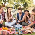 thumbnail image 7 of Qweryboo 4 Compartment Snack Containers, Portable Bento Divided Snack Boxes, Meal Prep Lunch Containers for Adults, Food Storage Containers for School, Work and Travel(Multicolor), 7 of 7