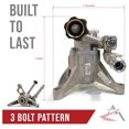 thumbnail image 3 of 2400 PSI Pressure Washer Pump for Troy-Bilt 020213-0, 020240-0 Replacement - 2.4 GPM Gas Engine Vertical Pump with Thermal Relief, 3 of 9