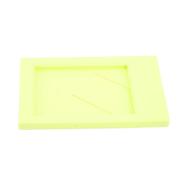 Cadre Photo en Plastique Rectangulaire, Support Classique pour Photos Mini 3 Pouces, Cadre Bleu Ciel