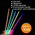 thumbnail image 2 of GIFTEXPRESS Glow Sticks 600 Pack - 8" Assorted Neon Color Glow In The Dark Glowsticks - Bulk Light Up Party Favors to Make Necklaces, Bracelets & Decorations for Kids, 2 of 6