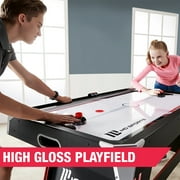 5 ft. Air Hockey Table with Electronic Scorer And Pusher and Puck Set by MD Sports