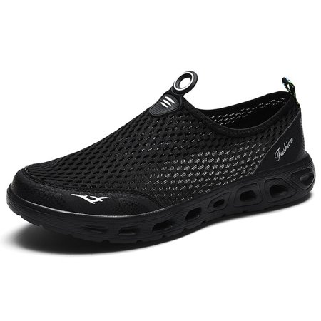 

Summer Shoes Men Couple Casual Shoes Fashion Lightweight Breathable Walking Sneakers Slip-on Mens Mesh Flats Shoes Plus Size 48