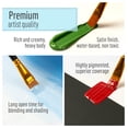 thumbnail image 2 of FolkArt Multi-Surface Acrylic Craft Paint, Satin Finish, Pure Orange, 8 fl oz, 2 of 11