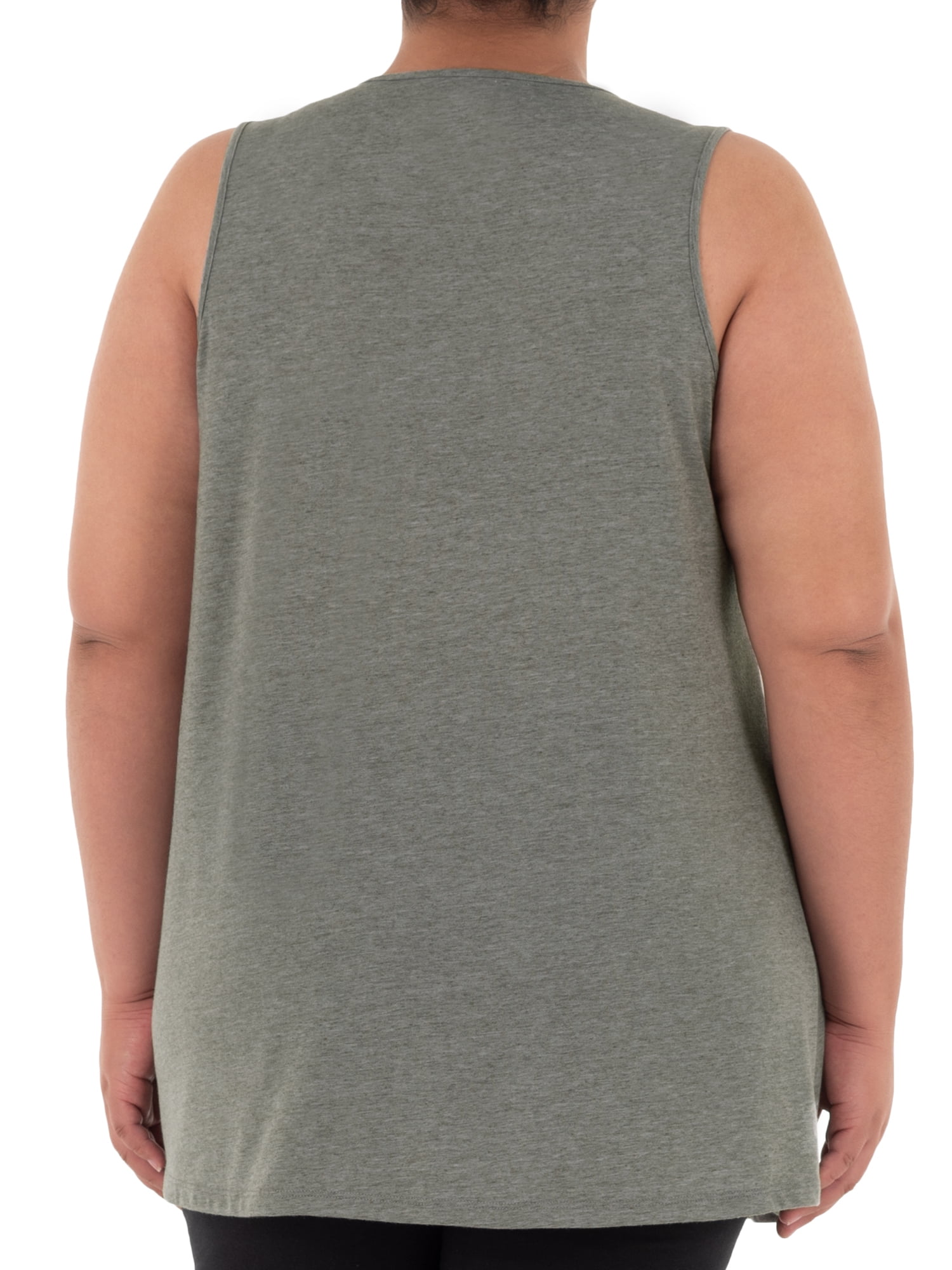 Athletic Works Women's Plus Active Muscle Tank