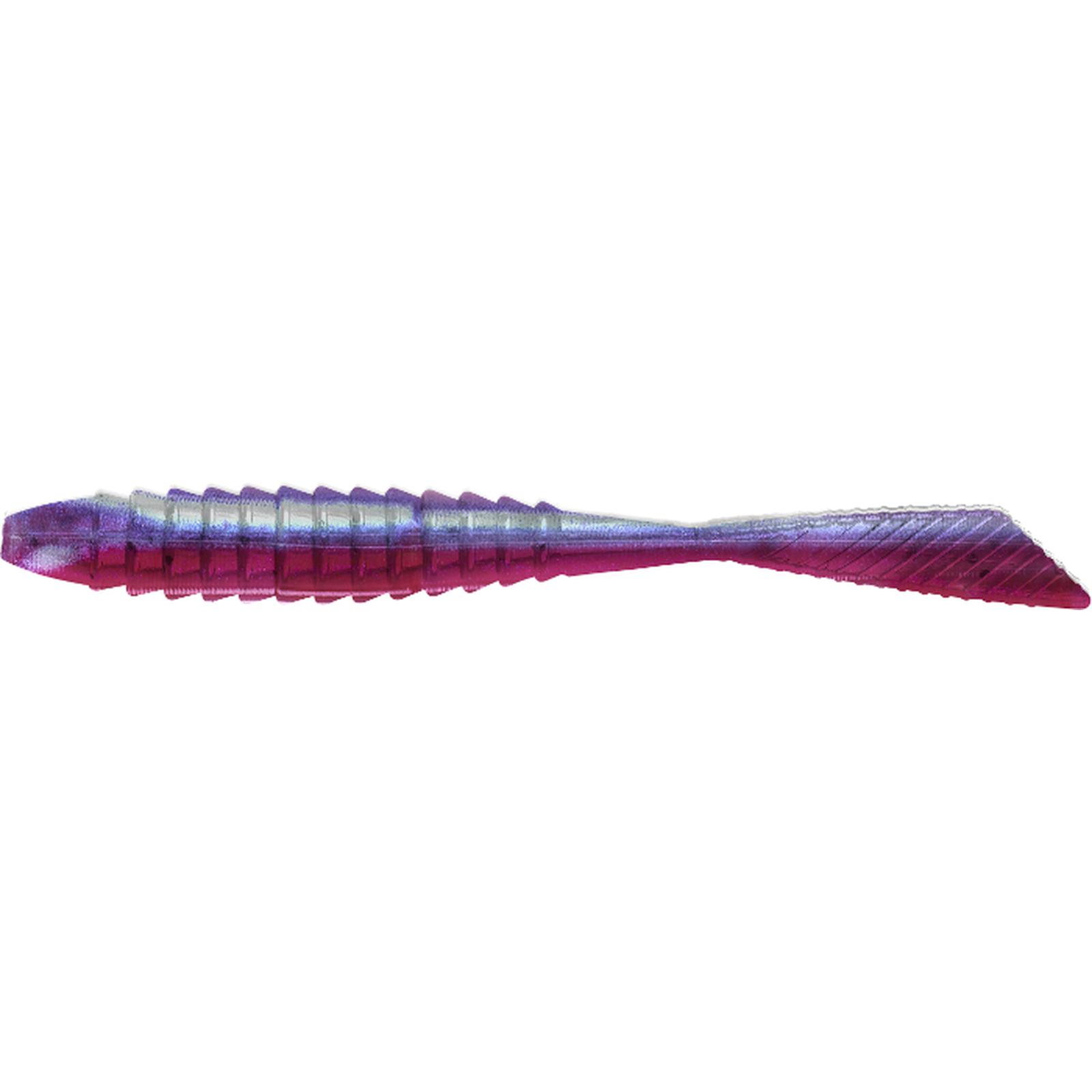 Yum 3.75" Warning Shot Soft Plastic Fishing Worm Morning Dawn 10ct