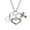 Family, variant on Daughter Infinity Sign Believe Faith Prayer Heart and Scroll Cross Zoe Necklace