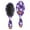 Cute Halloween Icons, variant on Cute Halloween Ghosts Pattern Hair Brush,Girls Detangling Hair Brush,Glide Through Tangles with Ease for Wet & Dry Hair,8.8"X2.8"