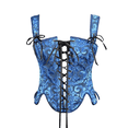 thumbnail image 1 of JFGHDG Corset Tops for Women Renaissance Corset Going Out Tops for Women Lace Corset Tops for Women Womens Corset Waist Corset Underbust Corset Dark Blue Xl, 1 of 6