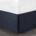 thumbnail image 5 of Madison Park Cal King Size Embroidered 7 Piece Comforter Set Navy,Bed in a Bag,All Season Bed Set,Cozy and Lightweight, 5 of 11