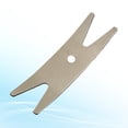 thumbnail image 6 of HOMEMAXS Guitar Bass Metal Multi Tool Spanner Wrench Knob Jack Tuner for Tightening Pots for Bass Guitar Parts Accessories Silver, 6 of 8