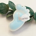 thumbnail image 3 of Baby Shower Party Favors for Guests for Boys Blue Footprint Candle Pack of 10, 3 of 7