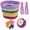C, variant on QKURT Girl's Bicycle Basket Streamers Set, Kid's Bicycle Basket, Bike Bell Beads Beads for Girls and Boys Bike Basket Front Decoration