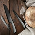 thumbnail image 2 of Hampton Forge Tomodachi™ Raintree Ash Titanium Coated Cutlery Set (3-Piece), 2 of 2