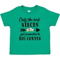 thumbnail image 3 of Inktastic Only the Best Nieces Get Promoted to Big Cousin Boys or Girls Baby T-Shirt, 3 of 5