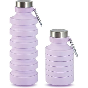 Collapsible Water Bottle (Light Purple)