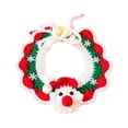 thumbnail image 3 of Collar de gato de punto de año Nuevo, collar de gatito, bufanda, accesorios de fotografía hechos a mano cómodos, collar de gato de punto de año Nuevo Papá Noel, 3 of 8