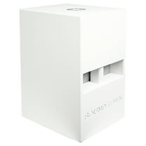 Sound Town CARME Series 12" 800W Powered PA/DJ Subwoofer with Folded Horn Design, White (CARME-112SWPW)