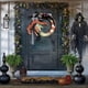 thumbnail image 2 of Halloween Decor Halloween Decorations Witch Moon Wreath Halloween Wreath Halloween Christmas Party Pendant Door Hanger, 2 of 4