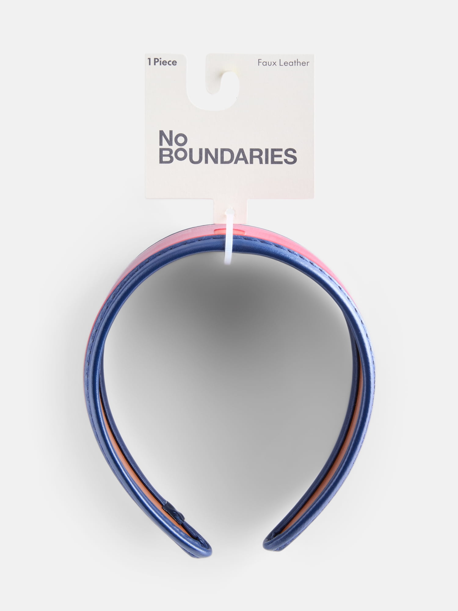 No Boundaries Patent Headband, Women's, Red/Blue