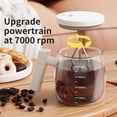 thumbnail image 3 of 13oz Automatic Mixing Cup - Food Grade, Heat-Resistant, Fast Charging, One-Key Operation, Leakproof Electric High-Speed Self Stirring Coffee Cup with Detachable Stirring Rod, 3 of 7