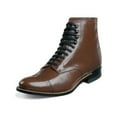 thumbnail image 2 of Stacy Adams Men's Madison High top Boot Brown Biscuit Leather 00015-02, 2 of 8