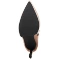 thumbnail image 4 of MADDEN GIRL Womens Brown Comfort Lorilee Pointy Toe Stiletto Zip-Up Dress Boots 9 M, 4 of 4
