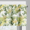 thumbnail image 5 of Ambesonne Nautical Valance & Curtain, Colorful Corals Plain Back, 55"x45", Olive Green Earth Yellow, 5 of 7