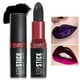 thumbnail image 2 of Lápiz labial negro mate de vampiro Lápiz labial negro mate Lápiz labial mate de terciopelo de alto impacto y alta pigmentación Lápiz labial morado oscuro retro, 2 of 6