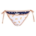 thumbnail image 4 of DHFJKG Womens Bikini Bottoms Reversible Swimsuit Low Rise Side Tie Swim Briefs Pool Beach Resort Wear, 4 of 4