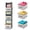 6-shelf Grey, variant on 5-shelf Gray Hanging Closet Organizer