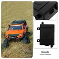 thumbnail image 3 of IBASETOY 2Pcs Rc Crawler Receiver Box Plastic Protective Case Waterproof Dustproof for Rc Vehicles Black, 3 of 8