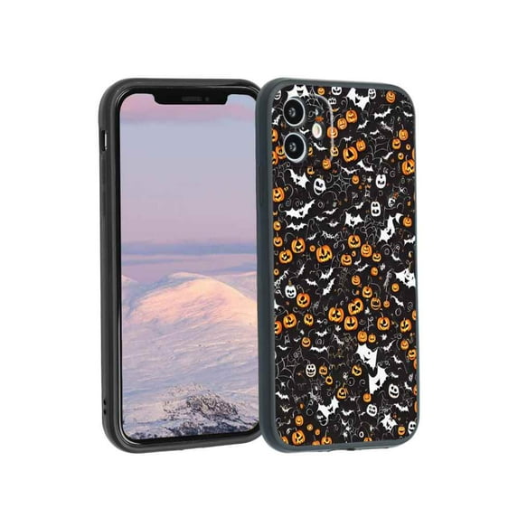 Halloween Phone Case, Degined for iPhone 11 Case Men Women, Flexible Silicone Shockproof Case for iPhone 11