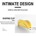 thumbnail image 6 of Kitchen Tongs Stainless Steel Pancake Clip,V-Shaped Taco Holder Clip with Heat-Resistant Rubber Handle for Homemade Crispy Tacos,Nachos,Tostadas | Kitchen Tool for Frying Corn/Flour Tortillas, 6 of 7