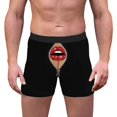 thumbnail image 1 of Aayomet Men's Underwear 3D Printed Breathable and Comfortable Inner Mid Rise With Waist Boyshort Underwea (Brown, XXL), 1 of 4