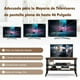 thumbnail image 5 of Costway Mueble TV Industrial Soporte para TV hasta 46’’ Estante de 3 Niveles Mesa Rústica para Entrada Salón 100 x 40 x 55,5 cm Marrón, 5 of 8