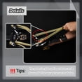 thumbnail image 4 of Black Adult Hunting Slingshot with Stainless Steel Guard Plate Clianle, 4 of 11
