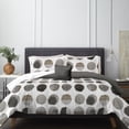 thumbnail image 1 of Wabasso 3pc Grey Dots Twin/Twin XL Comforter Set, 1 of 1