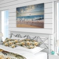 thumbnail image 4 of Designart "Geometric Tropics" Gold Tropical Bedding Covert Set - Tropical Bed Set With 2 Shams, 4 of 5